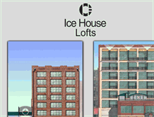 Tablet Screenshot of icehouseloftslouisville.com
